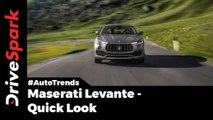 Maserati Levante India Launch Specs