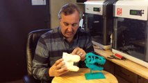 Filament Friday #12 - 3D Printed T-Rex Shower Head on Da Vinci 1.0 - Video #052