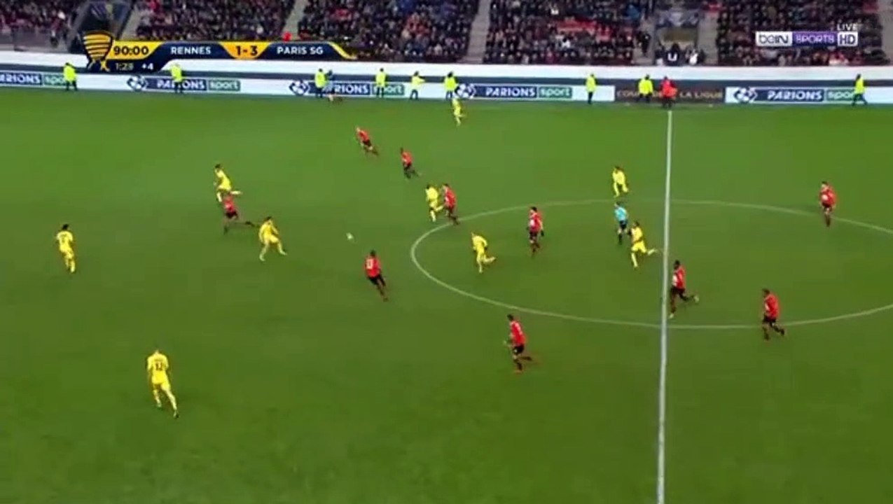 Rennes 2-3 PSG /Sanjin Prcic Goal HD -  30.01.2018