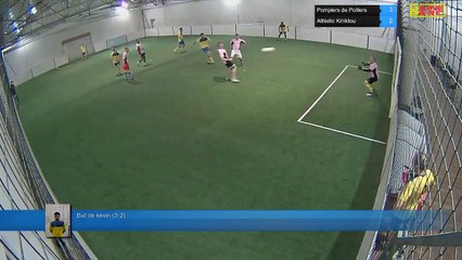 But de kevin (3-2) - Pompiers de Poitiers Vs Athletic Kiniktou - 30/01/18 19:00 - LIGUE 2