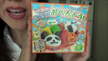 ASMR: Kracie Popin Cookin #5, Bento Kit | Japanese Candy | Eating sounds