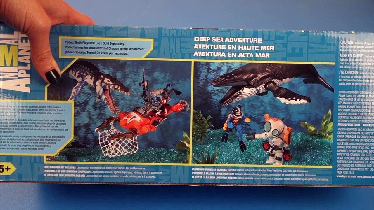 NEW! Deep Sea Adventure Humpback Whale Playset by Animal Planet