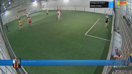 But de Jules (5-2) - Pompiers de Poitiers Vs Athletic Kiniktou - 30/01/18 19:00 - LIGUE 2