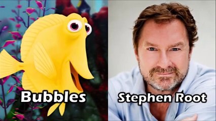 Charers and Voice Actors - Finding Nemo