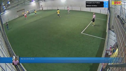 But de kevin (6-2) - Pompiers de Poitiers Vs Athletic Kiniktou - 30/01/18 19:00 - LIGUE 2