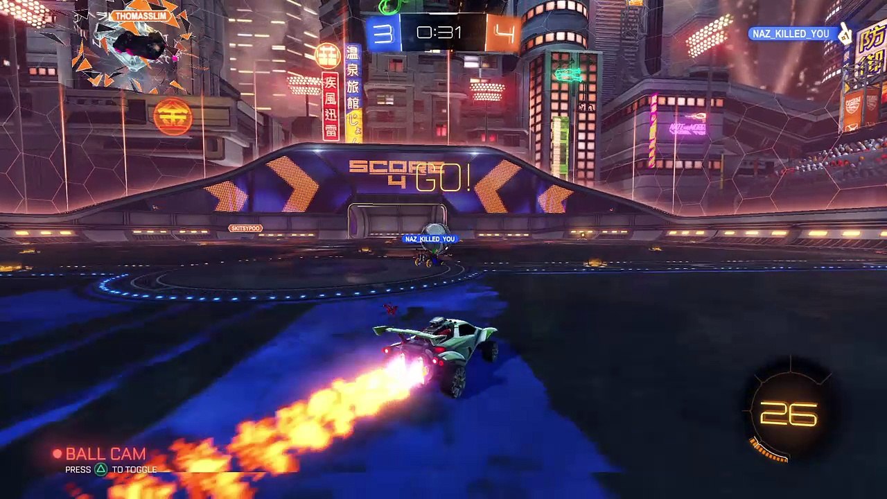 I clear naz, naz clears goalie