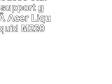 Navitech housse étui résistant  support guidon pour Acer Liquid Z220  Liquid M220