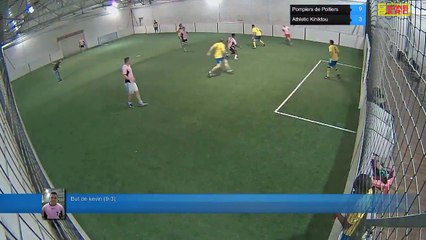 But de kevin (9-3) - Pompiers de Poitiers Vs Athletic Kiniktou - 30/01/18 19:00 - LIGUE 2