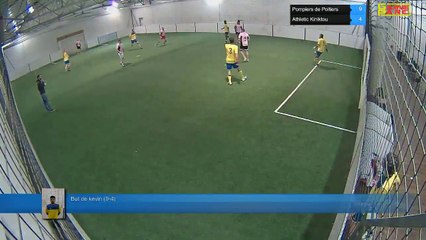 But de kevin (9-4) - Pompiers de Poitiers Vs Athletic Kiniktou - 30/01/18 19:00 - LIGUE 2