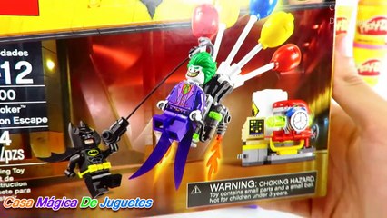 Huevo Sorpresa Gigante de Lego Batman de Plastilina Play Doh en Español