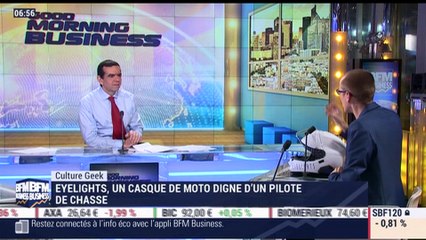 Anthony Morel: Eyelights, un casque de moto digne d'un pilote de chasse - 31/01