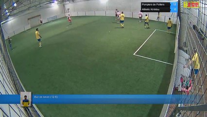 But de kevin (12-6) - Pompiers de Poitiers Vs Athletic Kiniktou - 30/01/18 19:00 - LIGUE 2