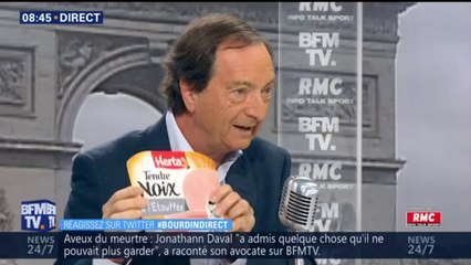 "Sur ce produit, c'est écrit 'filière France'. Je suis donc d'accord pour augmenter ces produits-là", dit le PDG de Leclerc