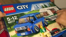 Lego City oyuncak kutusu açtık, karavan ve araba yaptık, oynadık