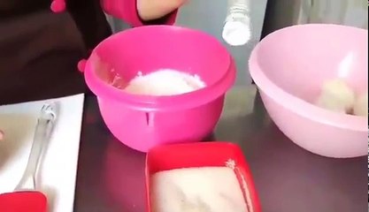 Massa Colorida para Bolo Revelação do Sexo do Bebê