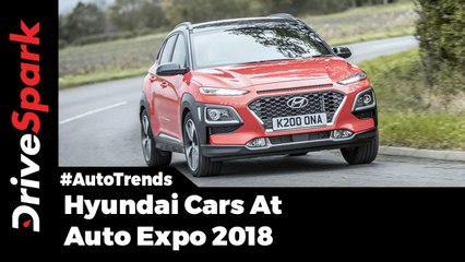 Hyundai Cars At Auto Expo 2018