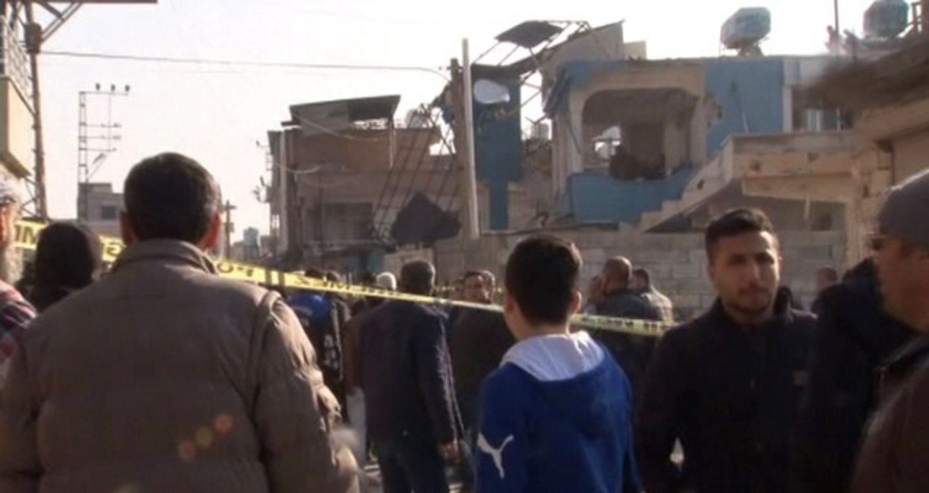 YPG'nin Afrin'den Ateşlediği 2 Roket Reyhanlı'ya Düştü, Biri Eve İsabet Etti: 1 Ölü, 1 Yaralı