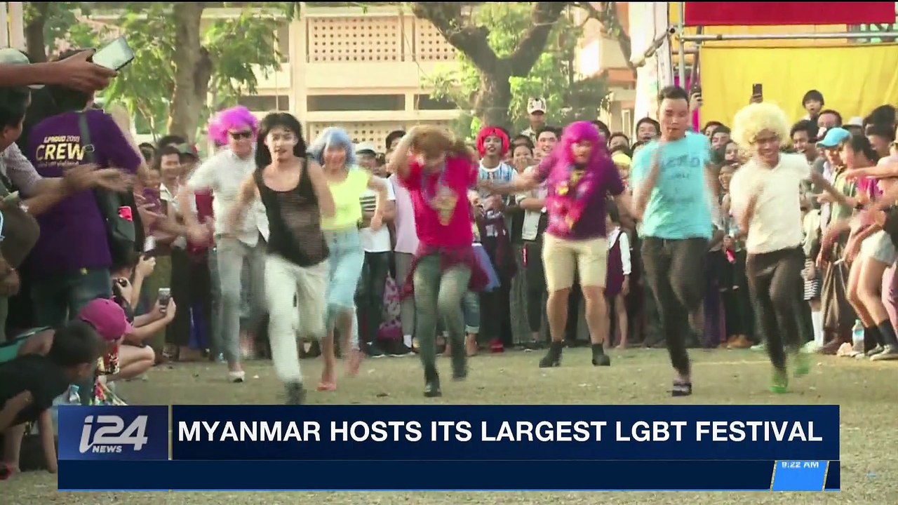 i24NEWS DESK | Myanmar hosts its largest LGBT F...