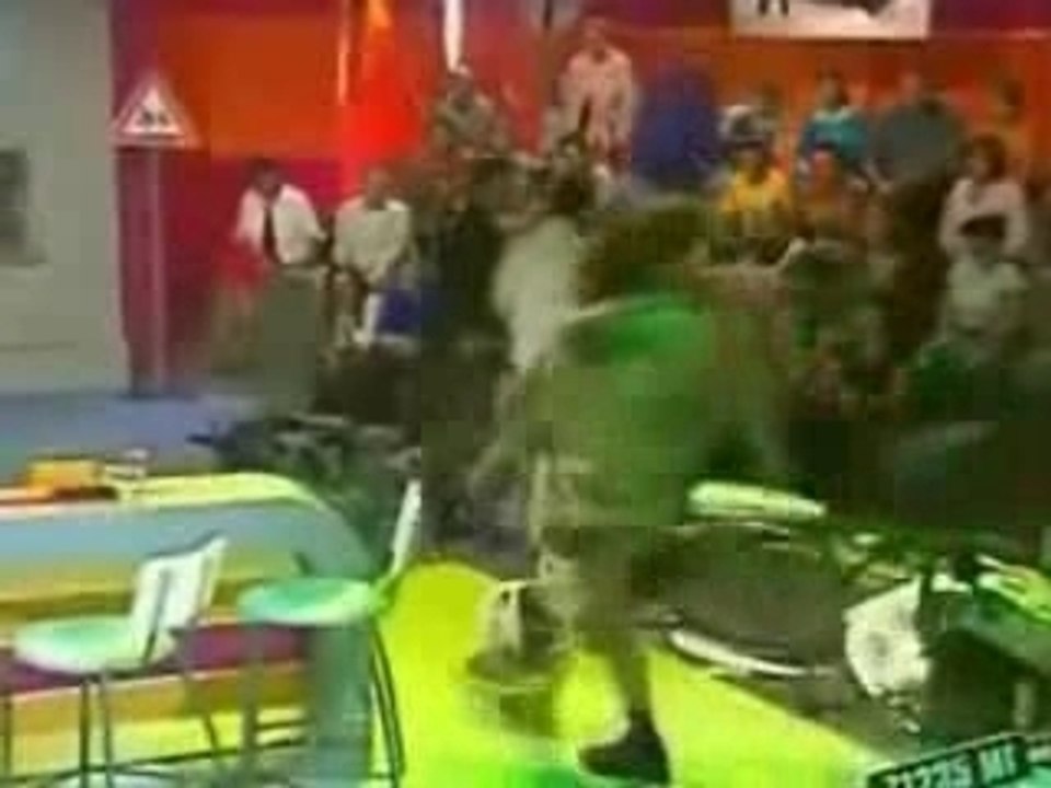 Tv show scooter crash