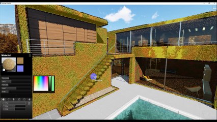 Lumion 8 Material Management on Glass [Lesson#7]  (urdu & Hindi)