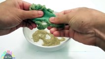 Thử Làm Cát Động Lực Kinetic Sand từ Slime làm từ thuốc bôi da MAICA