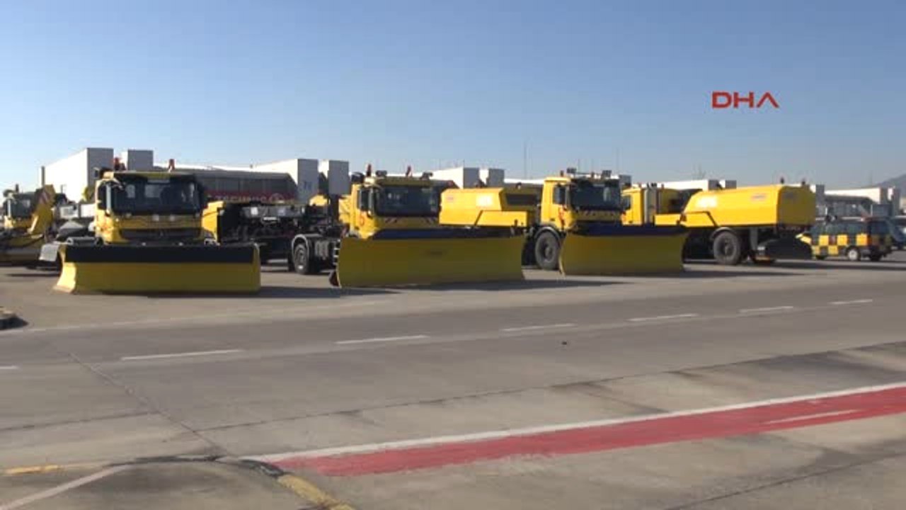 Sabiha Gökçen Havalimanı'nda Kış Hazırlıkları