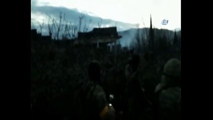 TSK ve ÖSO Afrin'de köyleri  çatışarak  böyle aldı