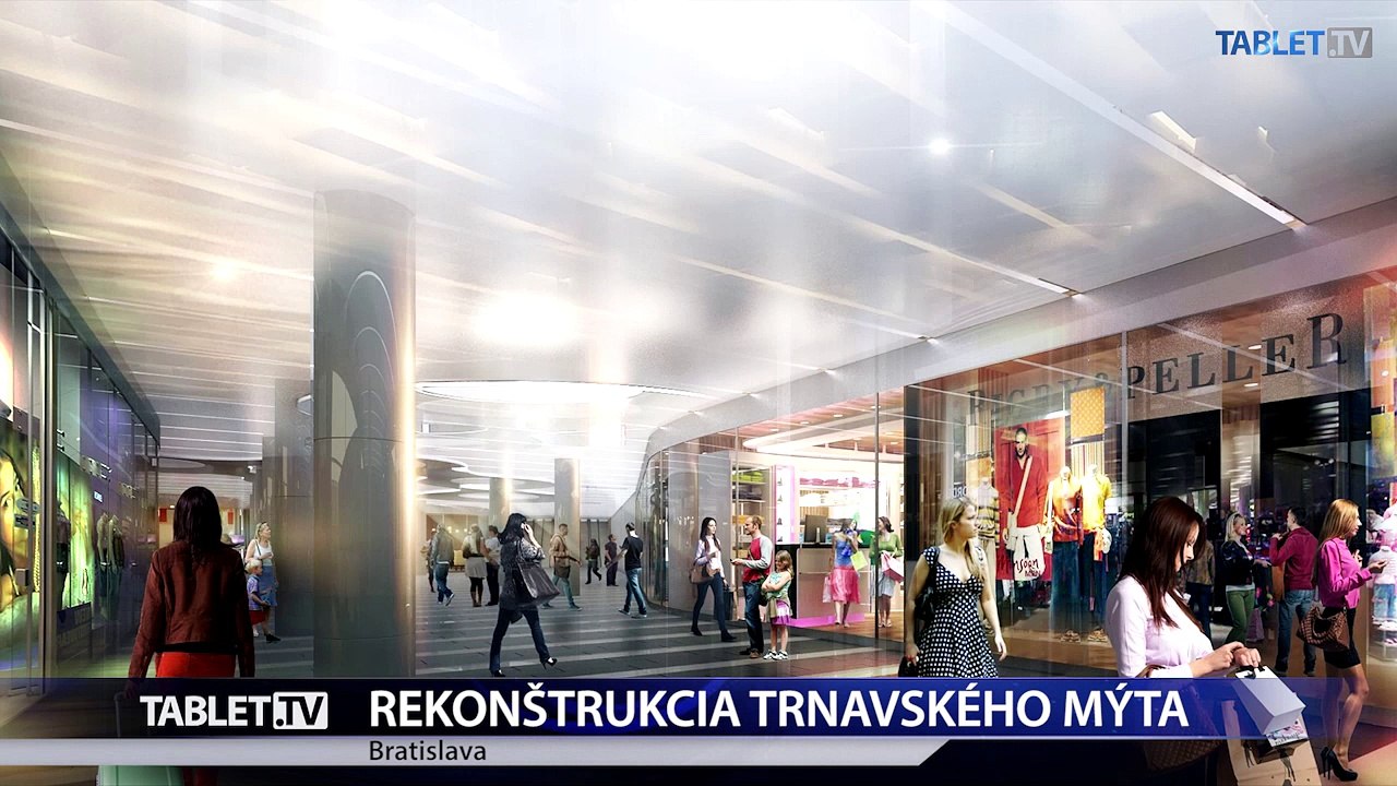Rekonštrukcia podchodu na Trnavskom mýte ide podľa harmonogramu