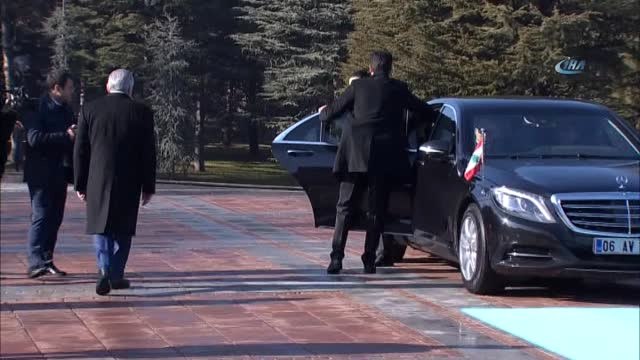 Başbakan Binali Yıldırım, Lübnan Başbakanı Saad Hariri'yi Resmi Törenle Karşıladı