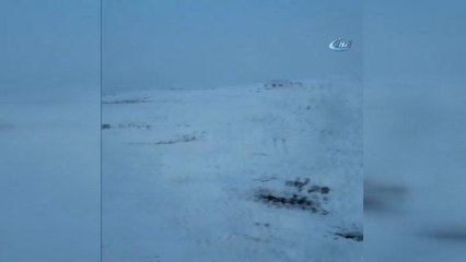 Özel İdare Ekiplerinin Köy Yollarında Karla Mücadelesi