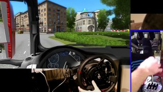 MAN TGX Truck Simulator Russia - City Car Driving v1.4, (Full HD new) t500 th8 trackir pro v5
