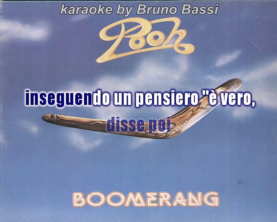 ci penserò domani POOH karaoke