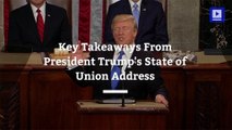 Key Takeaways From President Trump's State of Union Address