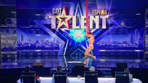 Circus Performer Gets GOLDEN BUZZER on Spain's Got Talent 2018 - Got Talent Global