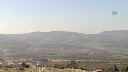 Darmık Dağı'na Yoğun Bombardıman Kamerada