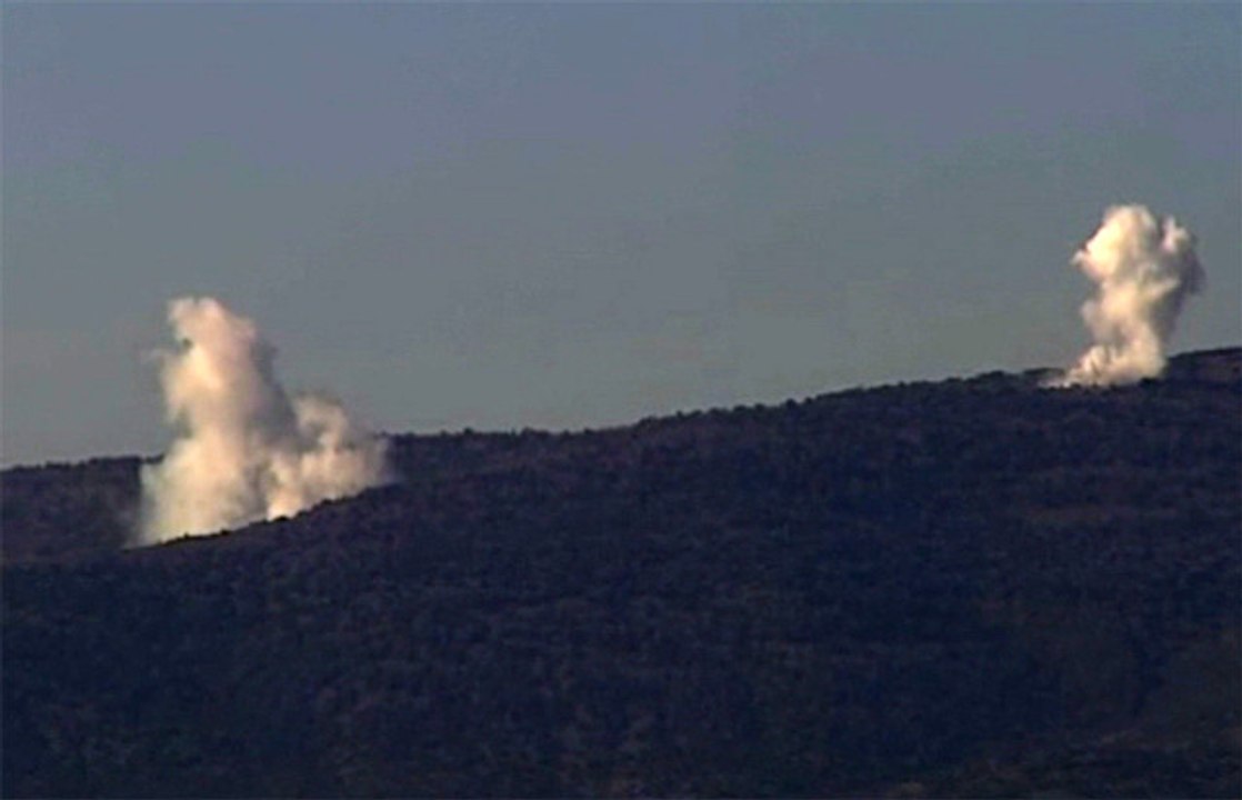 Darmık Dağı'na Yoğun Bombardıman