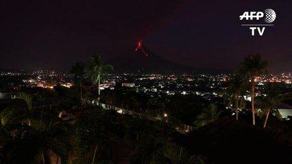 Philippines: éruption du volcan Mayon
