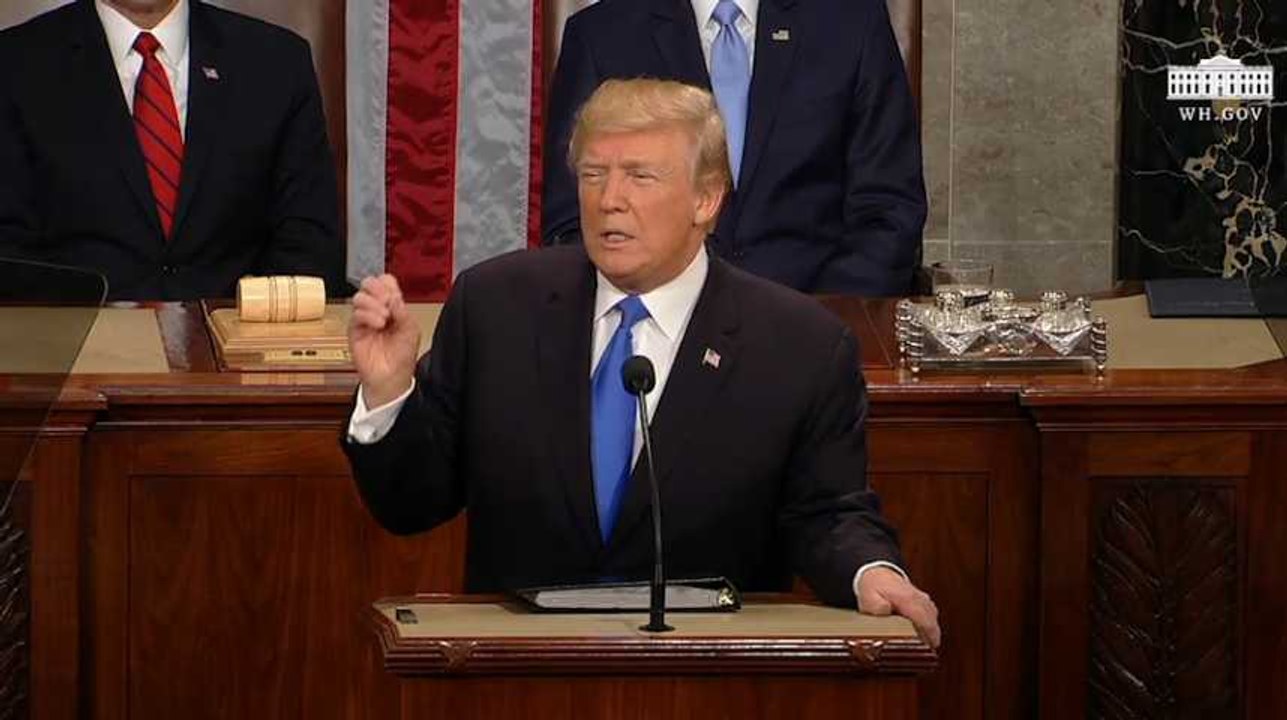 "Guantanamo", "Daech", "Frontières ouvertes" : 5 points essentiels du discours sur l'état de l'Union de Trump
