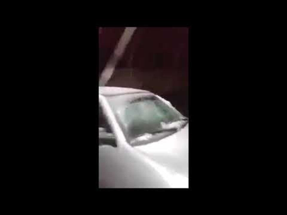 CAE NIEVE EN LA PILA, CUAJIMALPA CDMX ||29 enero 2018 ||