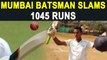 Mumbai cricketer Tanishq Gavate slams 1045 runs in Under-14 match | Oneindia News