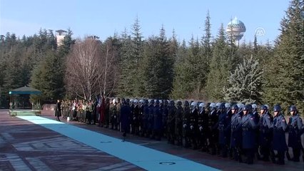 Başbakan Yıldırım, Lübnan Başbakanı Hariri'yi Resmi Törenle Karşıladı - Ankara