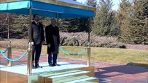 Başbakan Binali Yıldırım, Lübnan Başbakanı Saad Hariri'yi resmi törenle karşıladı
