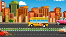Good vs Evil | School Bus | Scary Monster Trucks For Children| Construction Street Vehicles For Kids