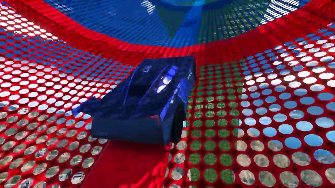 Disney Cars 3 McQueen Colors Jackson Storm Cruz Ramirez Dinoco Spiderman Mater Mack Truck