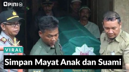 #1MENIT | Simpan Mayat Anak dan Suami