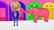 Learn Color Cow Cow Learn Shapes Elephant W Animals Cartoon Nursery Rhymes for Kids