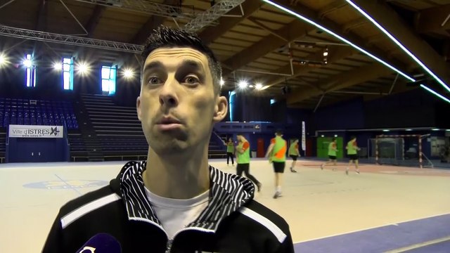 André Sa coach d'Istres Provence Volley