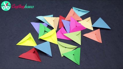 DIY Christmas Decorations - Multi-Colored Hanging Paper Ball Making