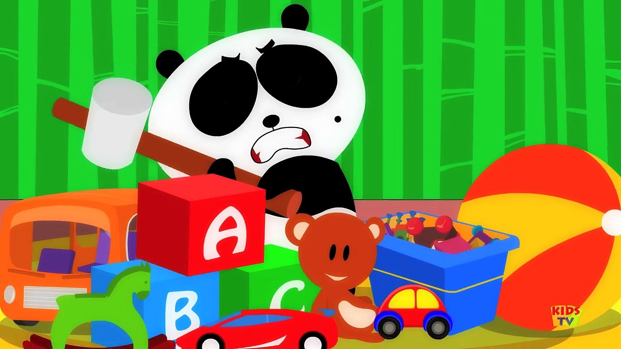 five little pandas -  nursery rhymes kids tv - songs for children - baby videos