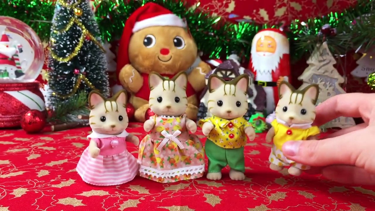 Sylvanian Families Calico Critters Set Unboxing Review Play - Kids Toys